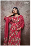 Sallie 2115 By Ganga Heavy Cotton Silk Printed Dress Material Wholesalers In India